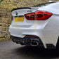 BMW F16 X6 F86 X6M Carbon Fibre Boot Spoiler MP B Style 15-18 by Carbon Factory-Carbon Factory