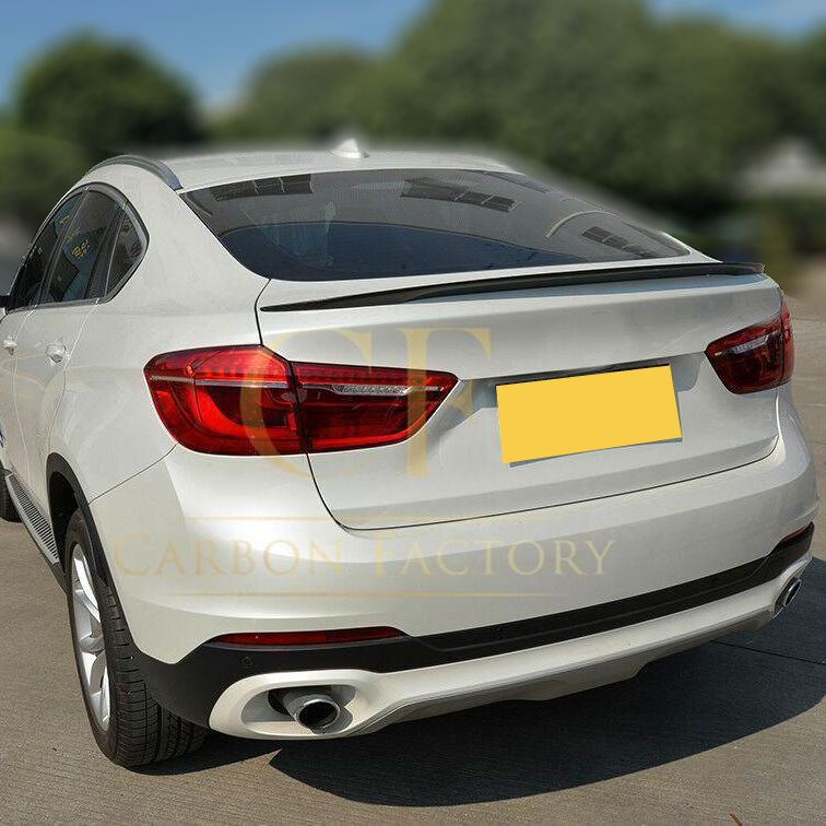 BMW F16 X6 F86 X6M MP A Style Carbon Fibre Boot Spoiler 15-18 by Carbon Factory-Carbon Factory