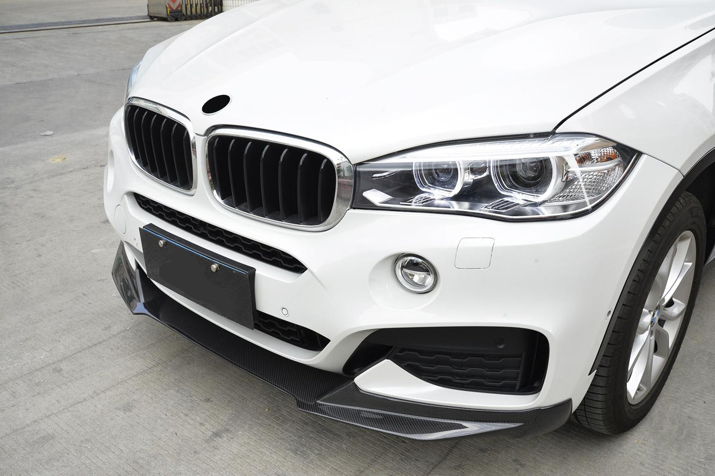 BMW F16 X6 MP Style Carbon Fibre Front Splitter 14-18 by Carbon Factory-Carbon Factory