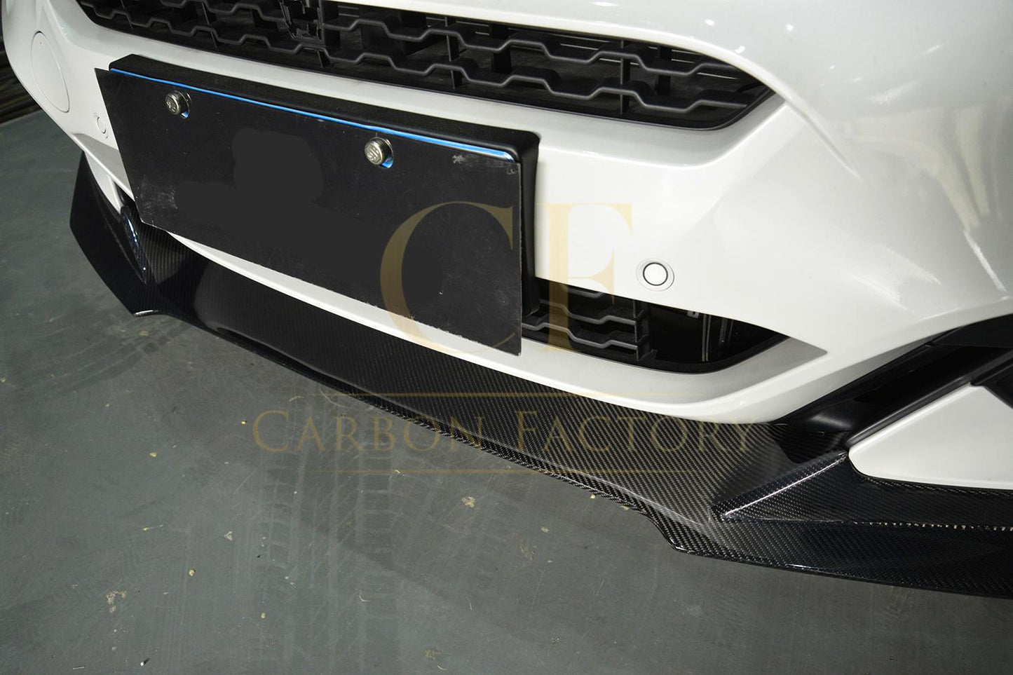 BMW F16 X6 MP Style Carbon Fibre Front Splitter 14-18 by Carbon Factory-Carbon Factory