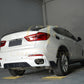 BMW F16 X6 MP Style Carbon Fibre Rear Diffuser 14-18 by Carbon Factory-Carbon Factory