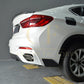 BMW F16 X6 MP Style Carbon Fibre Rear Diffuser 14-18 by Carbon Factory-Carbon Factory