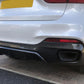 BMW F16 X6 MP Style Carbon Fibre Rear Diffuser 14-18 by Carbon Factory-Carbon Factory