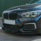 BMW F20 1 Series LCI MP Style Gloss Black Front Splitter 15-19-Carbon Factory