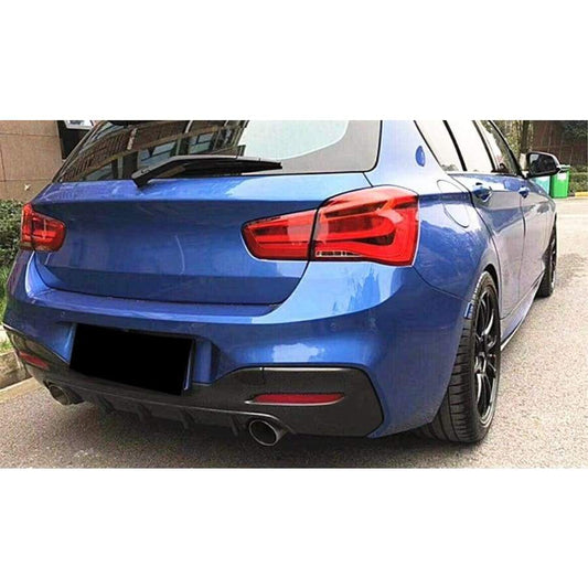 BMW F20 1 Series M Sport Carbon Fibre Rear Diffuser 16-18 by Carbon Factory-Carbon Factory