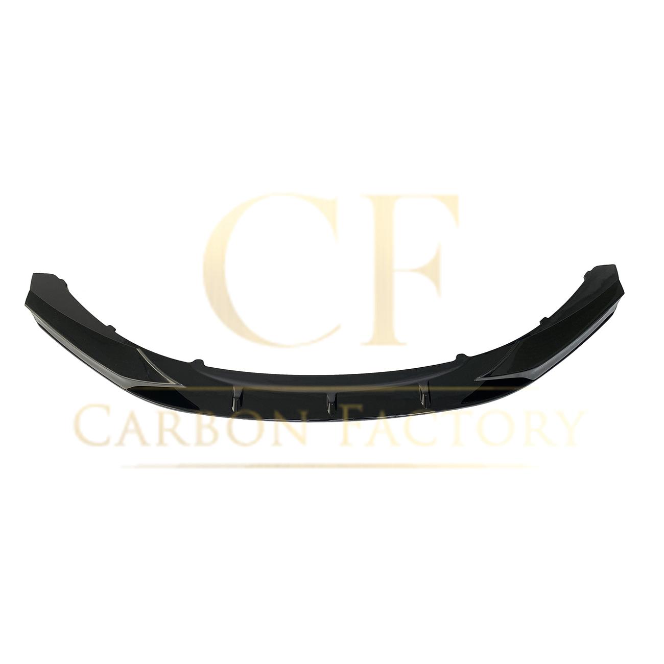 BMW F20 1 Series Pre LCI M Performance Style Gloss Black Front Splitter 12-14-Carbon Factory