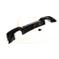 BMW F20 1 Series Pre LCI Quad Exhaust Gloss Black Rear Diffuser 12-14 by Carbon Factory-Carbon Factory