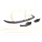 BMW F20 1 Series Saloon Sport M Performance style Carbon Fibre Front Splitter 19-20-Carbon Factory