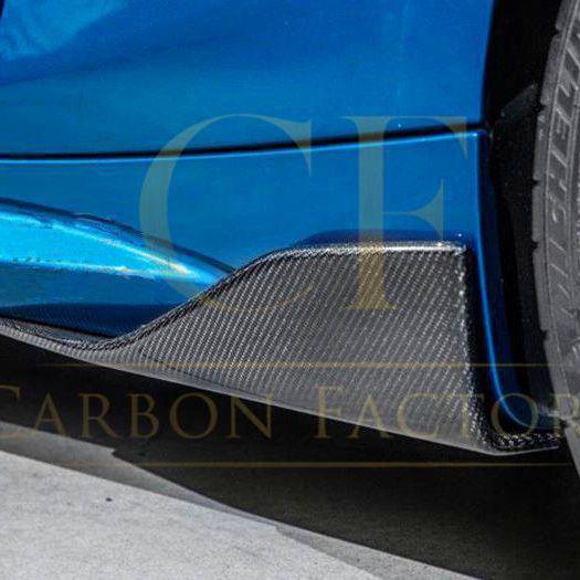 BMW F22 2 Series F87 M2 Carbon Fibre Side Skirt MP Style 16-21-Carbon Factory