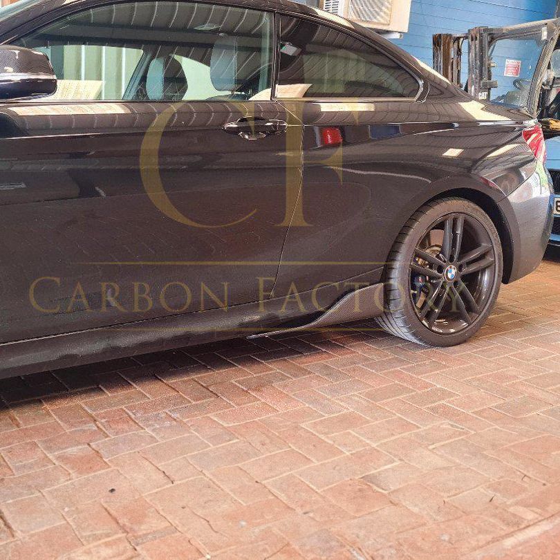 BMW F22 2 Series F87 M2 Carbon Fibre Side Skirt MP Style 16-21 by Carbon Factory-Carbon Factory