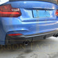 BMW F22 2 Series M Sport Carbon Fibre Rear Diffuser V Style 14-21 by Carbon Factory-Carbon Factory