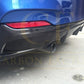 BMW F22 2 Series M Sport Carbon Fibre Rear Diffuser V Style 14-21 by Carbon Factory-Carbon Factory