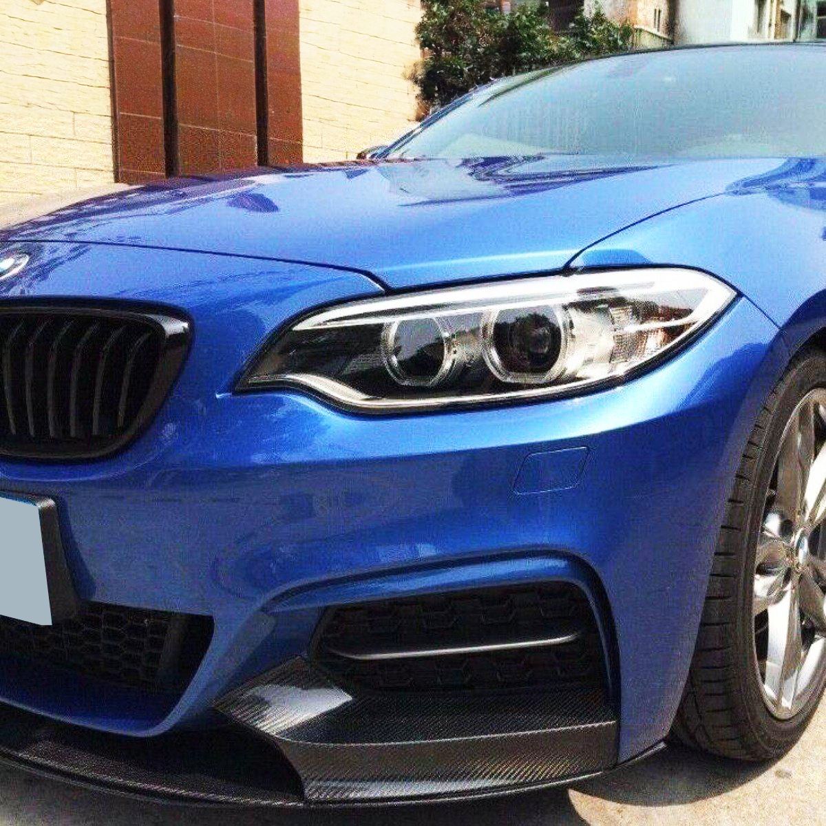 BMW F22 2 Series M Sport MP Style Carbon Fibre Front Splitter 14-21 by Carbon Factory-Carbon Factory