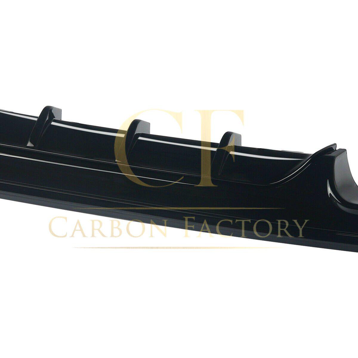 BMW F22 2 Series M Sport MP Style Gloss Black Rear Diffuser Quad Exhaust 14-Present-Carbon Factory