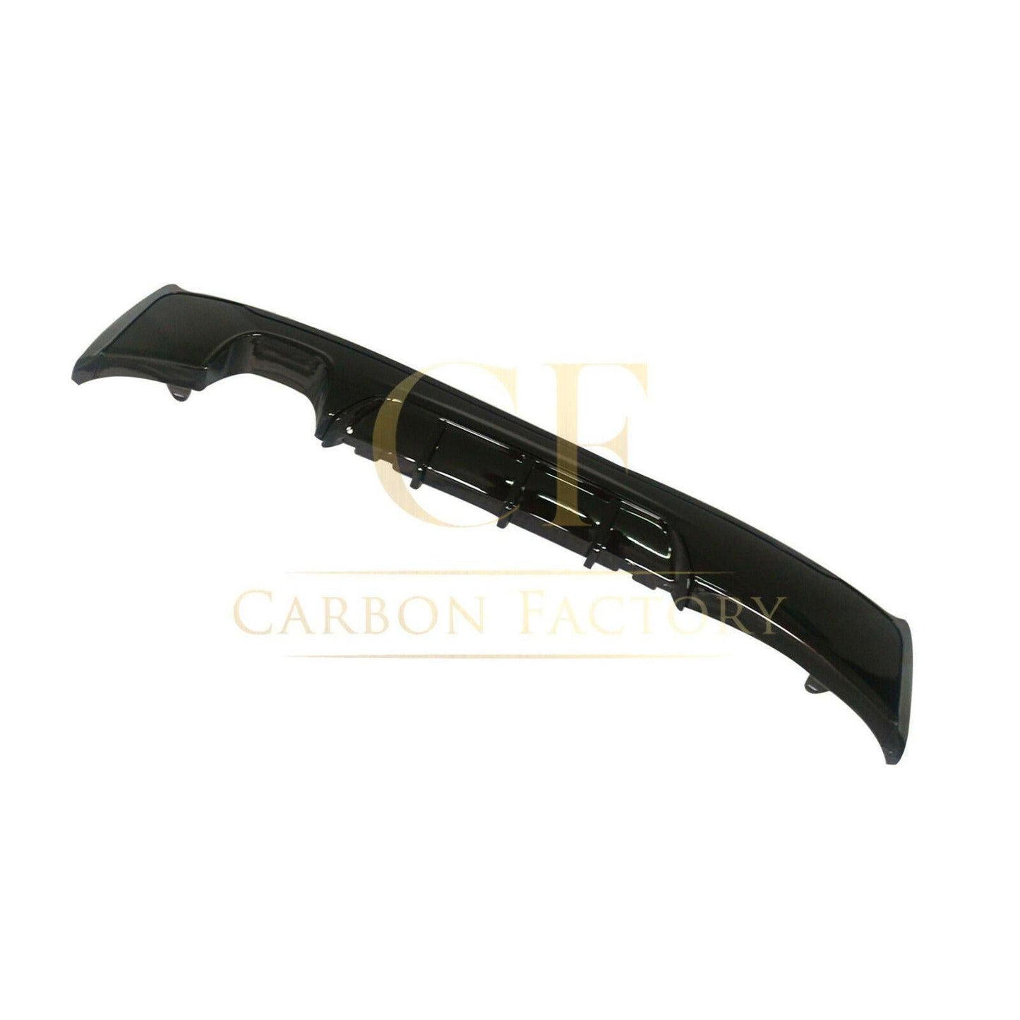 BMW F22 2 Series M Sport MP Style Gloss Black Rear Diffuser Twin Exhaust 14-Present by Carbon Factory-Carbon Factory