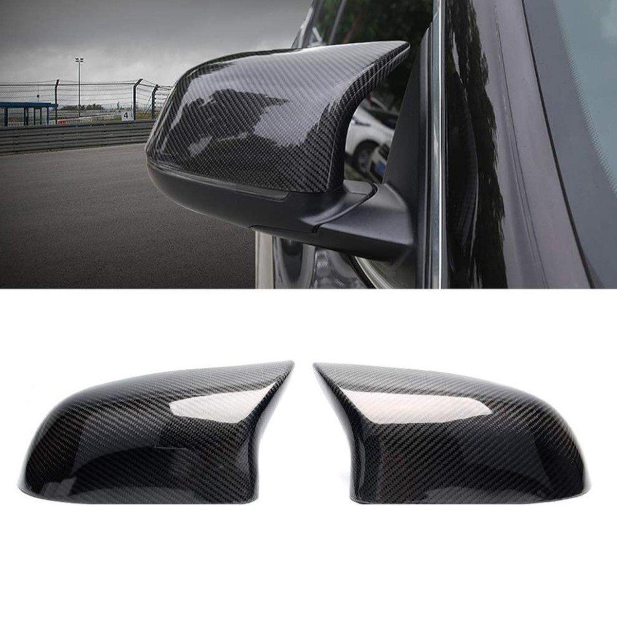 BMW F25 X3 F26 X4 F15 X5 F16 X6 MP Style Carbon Fibre Replacement Mirror Covers 14-18 by Carbon Factory-Carbon Factory