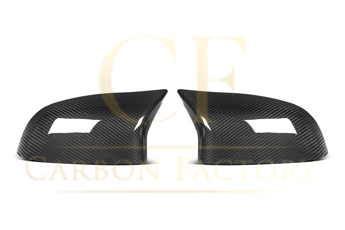 BMW F25 X3 F26 X4 F15 X5 F16 X6 MP Style Pre-preg Carbon Fibre Replacement Mirror Covers 14-18 by Carbon Factory-Carbon Factory