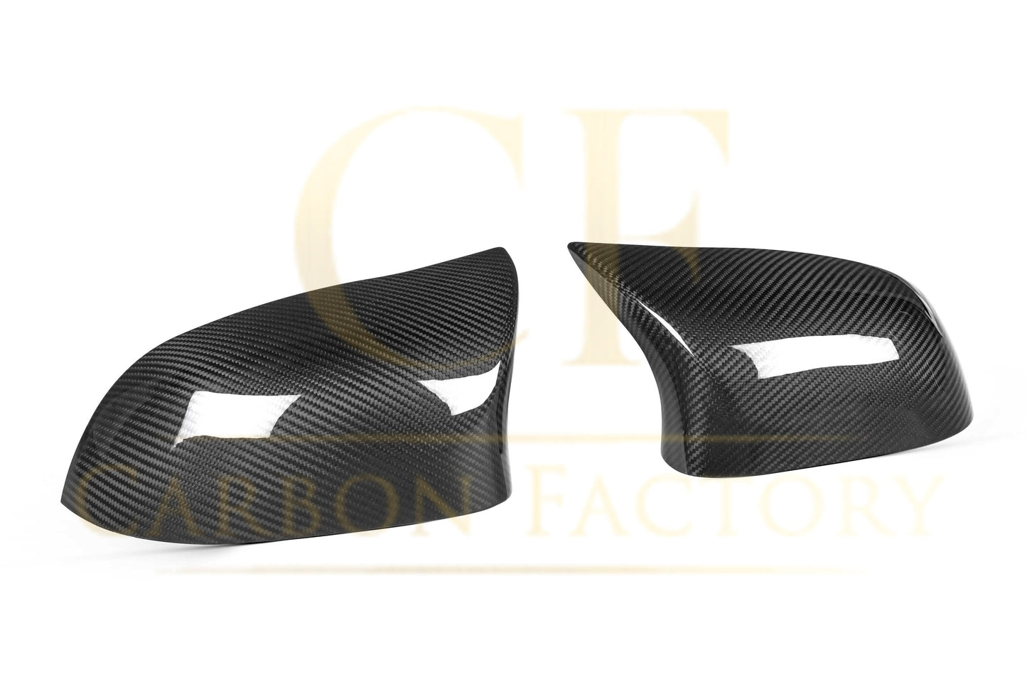 BMW F25 X3 F26 X4 F15 X5 F16 X6 MP Style Pre-preg Carbon Fibre Replacement Mirror Covers 14-18 by Carbon Factory-Carbon Factory