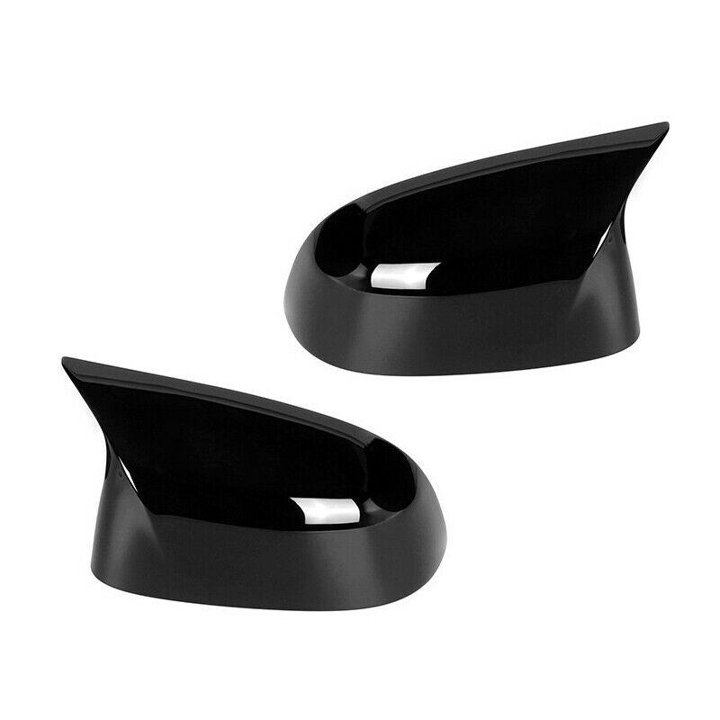 BMW F25 X3 F26 X4 F15 X5 F16 X6 Style Gloss Black Replacement Mirror Covers 14-18 by Carbon Factory-Carbon Factory