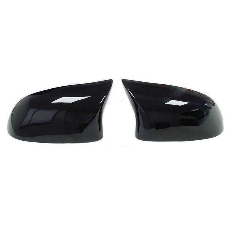 BMW F25 X3 F26 X4 F15 X5 F16 X6 Style Gloss Black Replacement Mirror Covers 14-18 by Carbon Factory-Carbon Factory