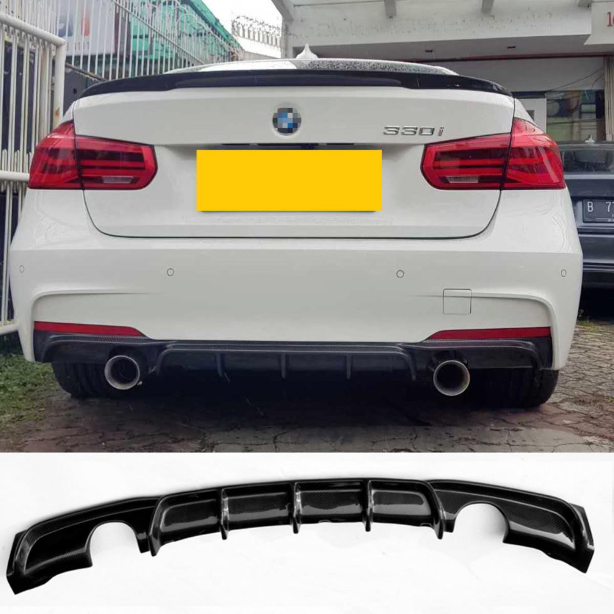 BMW F30 3 Series M Performance Style Gloss Black Kit 12-19-Carbon Factory