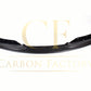 BMW F30 3 Series Non M Sport Style A Carbon Fibre Front Splitter 12-19 by Carbon Factory-Carbon Factory