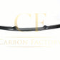 BMW F30 3 Series Non M Sport Style A Carbon Fibre Front Splitter 12-19 by Carbon Factory-Carbon Factory