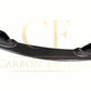 BMW F30 3 Series Non M Sport Style A Carbon Fibre Front Splitter 12-19 by Carbon Factory-Carbon Factory