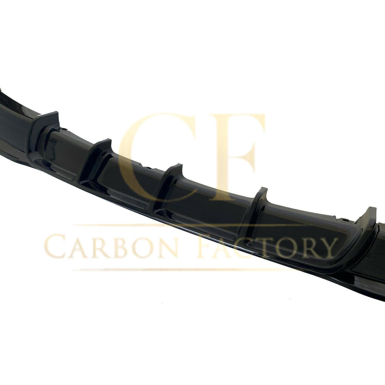 BMW F30 F31 3 Series Gloss Black Rear Diffuser Single Exhaust 12-19 by Carbon Factory-Carbon Factory