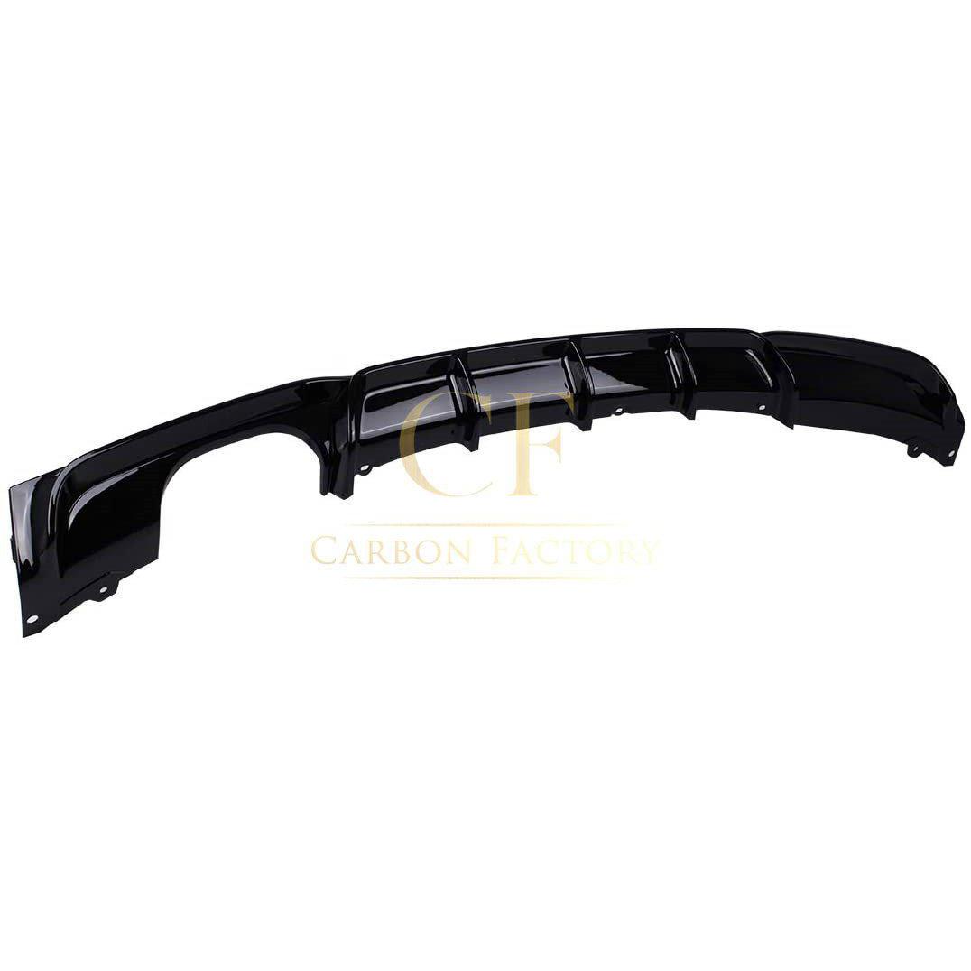 BMW F30 F31 3 Series Gloss Black Rear Diffuser Twin Exhaust 12-19 by Carbon Factory-Carbon Factory