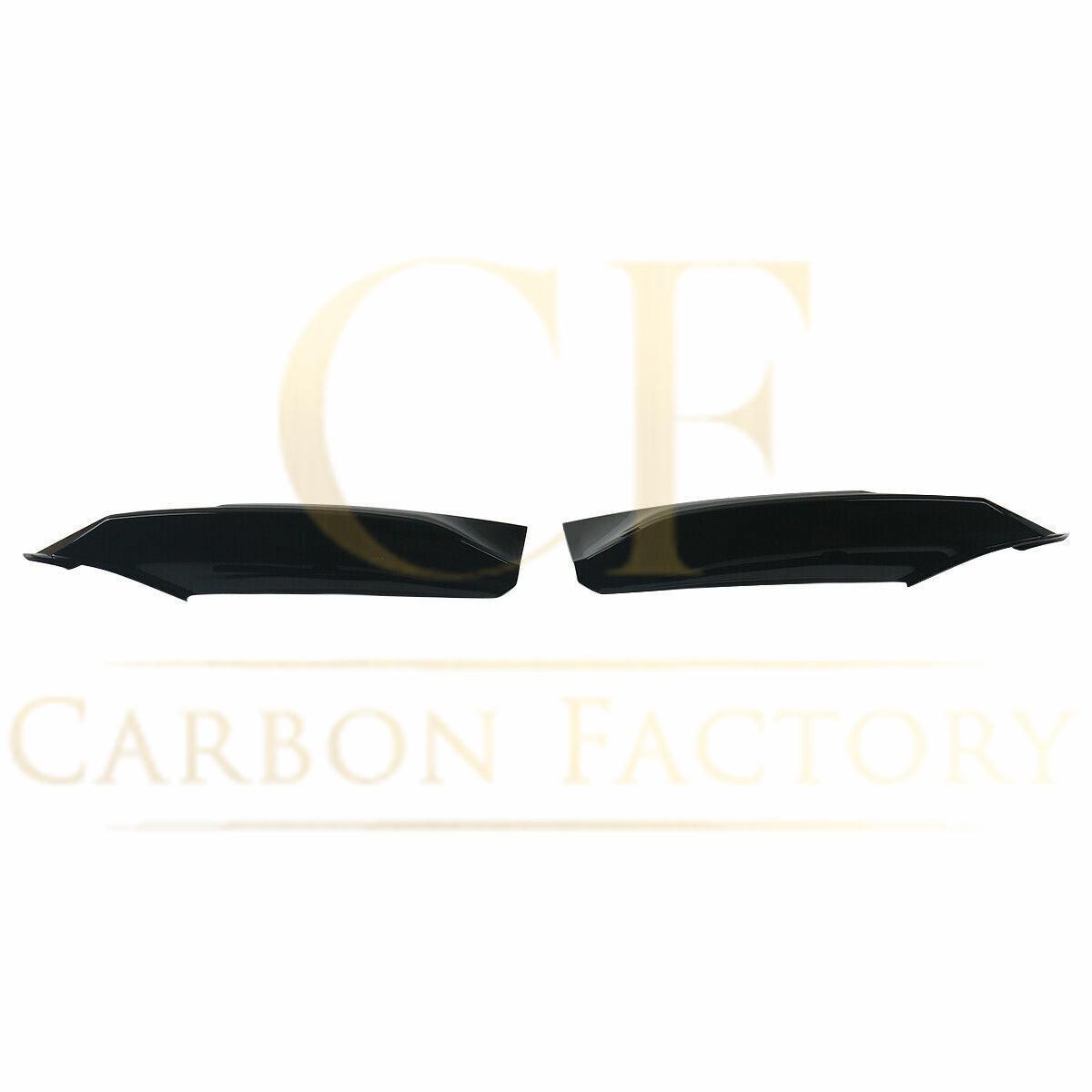 BMW F30 F31 3 Series M Sport 3D Style Gloss Black Front Splitter 12-19 by Carbon Factory-Carbon Factory