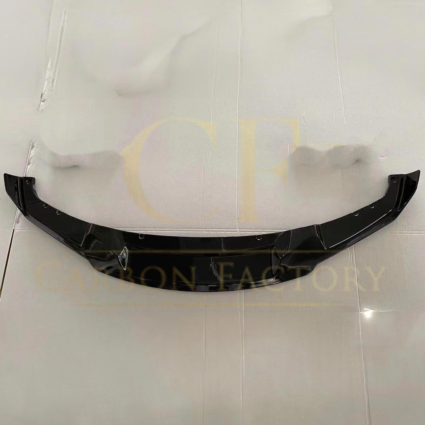 BMW F30 F31 3 Series M Sport MAD Style Gloss Black Front Splitter 12-19 by Carbon Factory-Carbon Factory