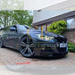 BMW F30 F31 3 Series M Sport MP Style Gloss Black Front Splitter 12-19 by Carbon Factory-Carbon Factory