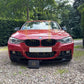 BMW F30 F31 3 Series M Sport MP Style Gloss Black Front Splitter 12-19 by Carbon Factory-Carbon Factory