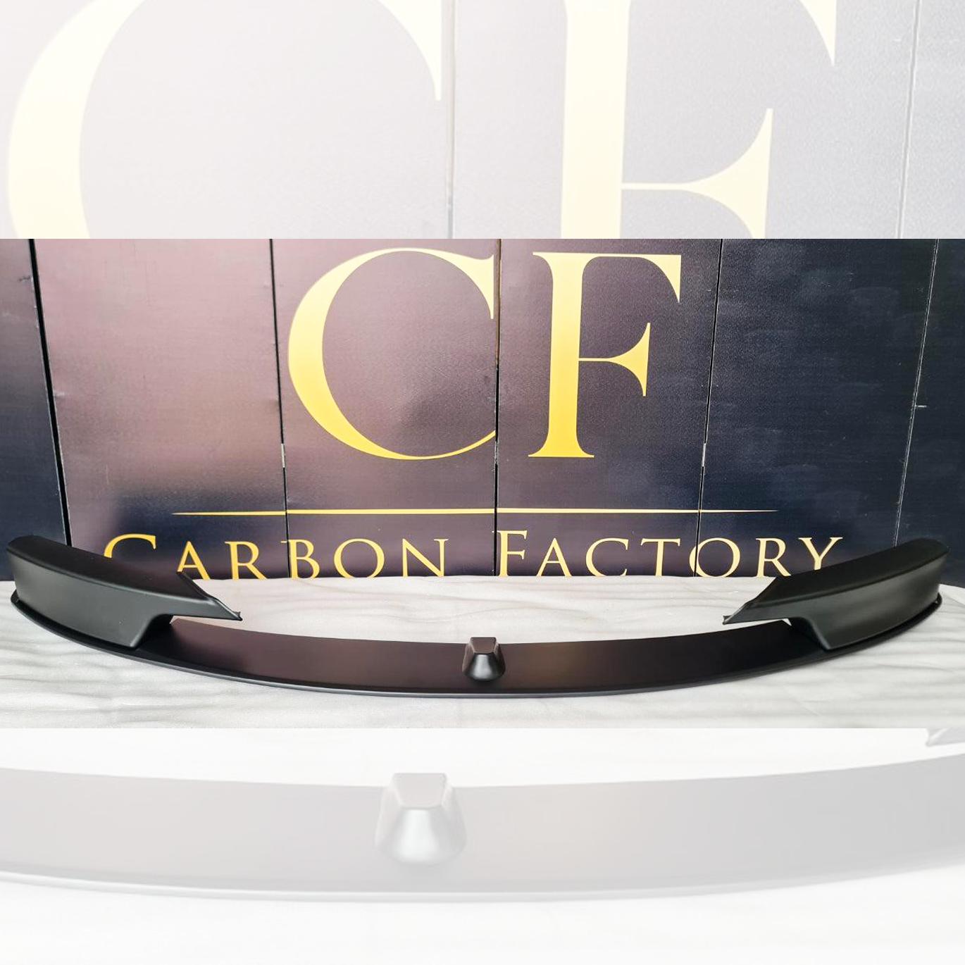 BMW F30 F31 3 Series M Sport MP Style Matt Black Front Splitter 12-19 by Carbon Factory-Carbon Factory