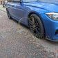 BMW F30 F31 3 Series MP Style Gloss Black Side Skirt 13-18 by Carbon Factory-Carbon Factory