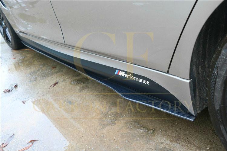 BMW F32 F33 F36 4 Series A Style Carbon Fibre Side Skirt 14-20 by Carbon Factory-Carbon Factory