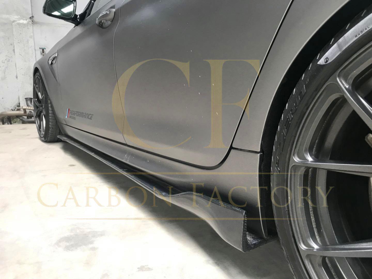 BMW F32 F33 F36 4 Series B Style Carbon Fibre Side Skirt 14-20 by Carbon Factory-Carbon Factory