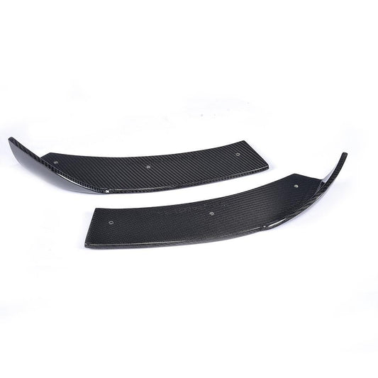 BMW F32 F33 F36 4 Series Carbon Fibre Front Splitter Extension 14-20 by Carbon Factory-Carbon Factory