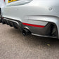 BMW F32 F33 F36 4 Series Carbon Fibre Rear Diffuser Dual Exhaust 14-20 by Carbon Factory-Carbon Factory