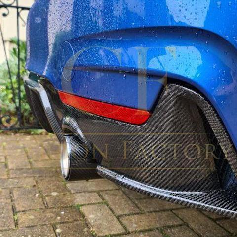 BMW F32 F33 F36 4 Series Carbon Fibre Rear Diffuser Dual Exhaust 14-20 by Carbon Factory-Carbon Factory