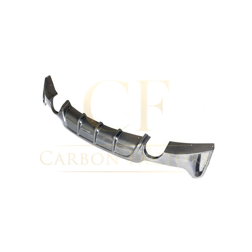 BMW F32 F33 F36 4 Series Carbon Fibre Rear Diffuser Dual Exhaust 14-20 by Carbon Factory-Carbon Factory