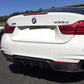 BMW F32 F33 F36 4 Series Carbon Fibre Rear Diffuser Twin Exhaust 14-20 by Carbon Factory-Carbon Factory