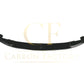 BMW F32 F33 F36 4 Series M Performance Style Gloss Black Front Splitter 14-20 - Bottom piece-Carbon Factory