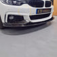 BMW F32 F33 F36 4 Series MP Style Carbon Fibre Front Splitter 14-20 by Carbon Factory-Carbon Factory