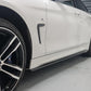 BMW F32 F33 F36 4 Series MP Style Carbon Fibre Side Skirt 14-20 by Carbon Factory-Carbon Factory