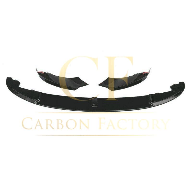 BMW F32 F33 F36 4 Series MP Style Gloss Black Front Splitter 14-20-Carbon Factory