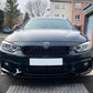 BMW F32 F33 F36 4 Series MP Style Gloss Black Front Splitter 14-20-Carbon Factory