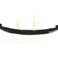 BMW F32 F33 F36 4 Series MP Style Gloss Black Front Splitter 14-20 - Bottom piece by Carbon Factory-Carbon Factory