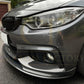 BMW F32 F33 F36 4 Series MP Style Pre-Preg Carbon Fibre Front Splitter Covers 14-20 by Carbon Factory-Carbon Factory